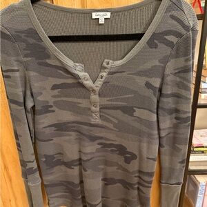 Splendid Camo Women's Top